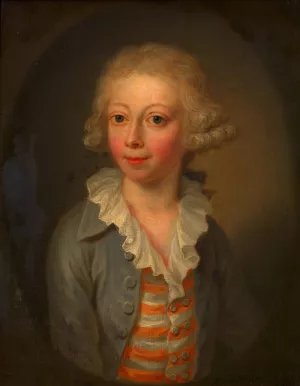 Graf Moritz Dietrichstein by Janos Donat Oil Painting