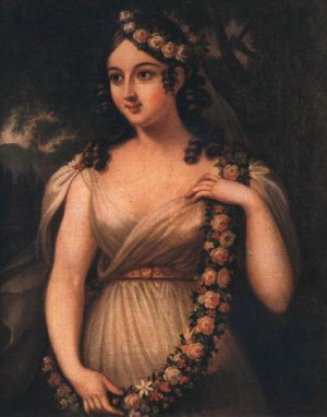 Spring Flora, May Oil painting by Janos Rombauer