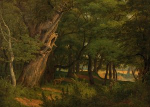 Praterlandschaft by Jakob Alt Oil Painting