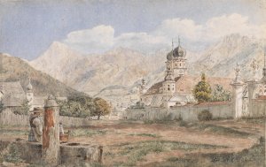 Stift Stams by Jakob Alt Oil Painting
