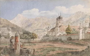 Stift Stams by Jakob Alt Oil Painting