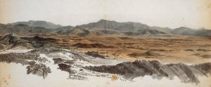 Panorama der Volskerberge by Jakob Christoph Miville Oil Painting