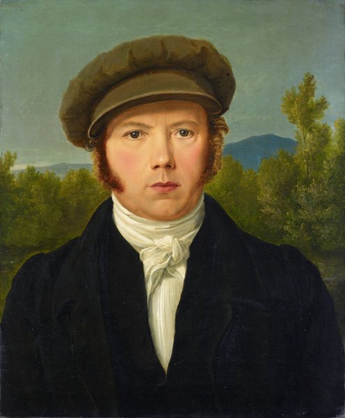 Main Product Photo of Portrait of the Artist's Brother, Heinrich Miville-Krug  Painting by Jakob Christoph Miville