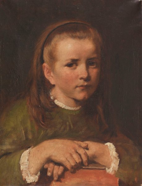 Main Product Photo of Madchenportrat  Painting by Jakob Grunenwald