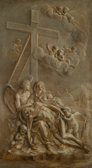 Beweinung Christi by Jakob Kellner Oil Painting