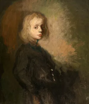 Kobeke Smits by Jakob Smits Oil Painting