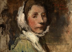 Malvina by Jakob Smits Oil Painting