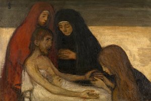 Pieta by Jakob Smits Oil Painting