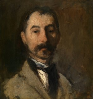 Portrait of a Man by Jakob Smits Oil Painting