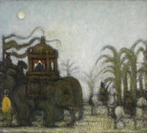 The Parade of the Magi by Jakob Smits Oil Painting
