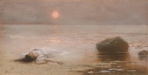 Utonula by Jakub Schikaneder Oil Painting