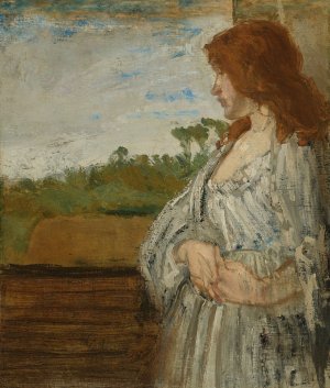 A White Note by James Abbott McNeill Whistler Oil Painting