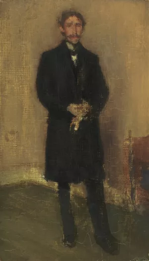 Alexander Arnold Hannay by James Abbott McNeill Whistler Oil Painting