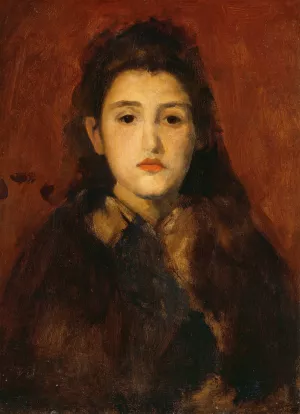 Alice Butt by James Abbott McNeill Whistler Oil Painting