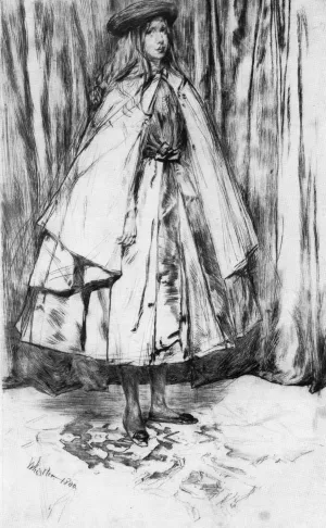 Annie Haden painting by James Abbott McNeill Whistler