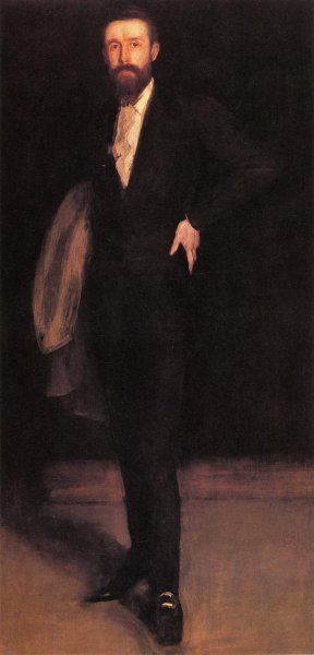 Arrangement in Black: Portrait of F. R. Leland