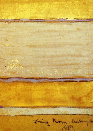 Colour Scheme for the Dining-Room of Aubrey House Oil painting by James Abbott McNeill Whistler