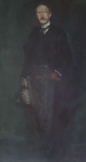 Edward Guthrie Kennedy by James Abbott McNeill Whistler Oil Painting