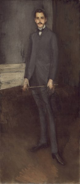 George W. Vanderbilt by James Abbott McNeill Whistler Oil Painting