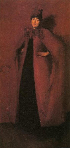 Harmon in Red: Lamplight