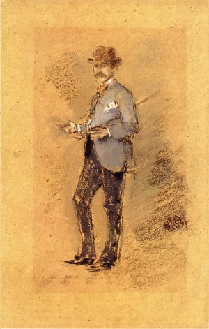 Harper Pennington Oil painting by James Abbott McNeill Whistler