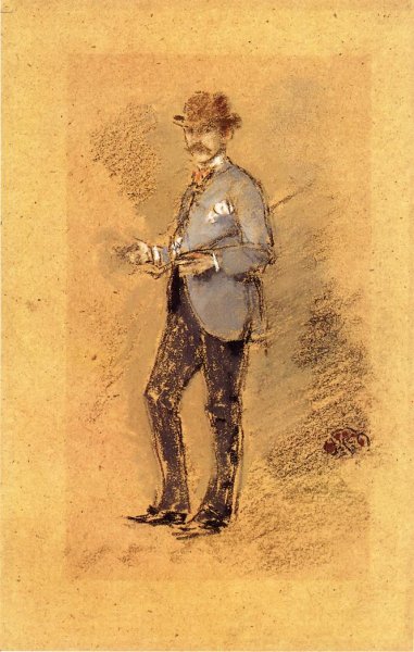Harper Pennington by James Abbott McNeill Whistler - Hand-Painted Oil Painting Reproduction