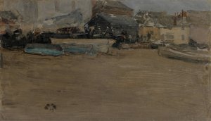 Low Tide by James Abbott McNeill Whistler Oil Painting