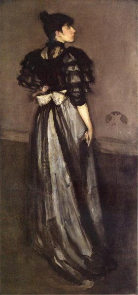 Mother of Pearl and Silver: The Andalsiian Oil painting by James Abbott McNeill Whistler