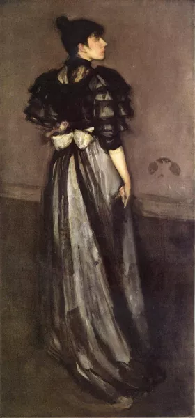 Mother of Pearl and Silver: The Andalsiian by James Abbott McNeill Whistler Oil Painting