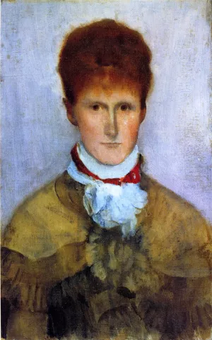 Mrs. Lewis Jarvis Ada Maud Vessy-Dawson Jarvis by James Abbott McNeill Whistler Oil Painting