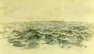 Off the Dutch Coast by James Abbott McNeill Whistler Oil Painting