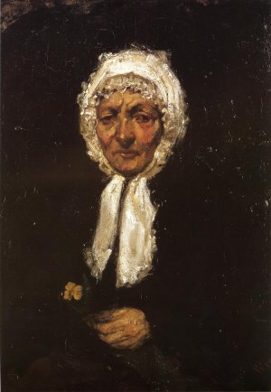Old Mother Gerard Oil painting by James Abbott McNeill Whistler
