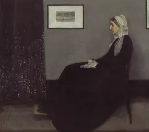 Portrait Of The Artist's Mother by James Abbott McNeill Whistler Oil Painting