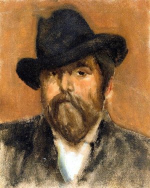 Robert Barr by James Abbott McNeill Whistler Oil Painting