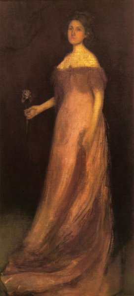 Rose and Green: The Iris - Portrait of Miss Kinsella