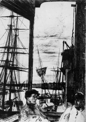 Rotherhithe by James Abbott McNeill Whistler - Oil Painting Reproduction