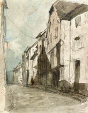 Saverne by James Abbott McNeill Whistler Oil Painting