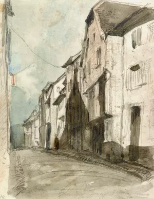 Saverne by James Abbott McNeill Whistler Oil Painting