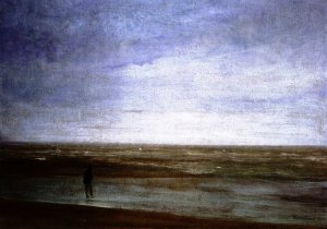 Sea and Rain: Variations in Violet and Green by James Abbott McNeill Whistler Oil Painting