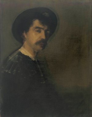 Self-Portrait by James Abbott McNeill Whistler Oil Painting