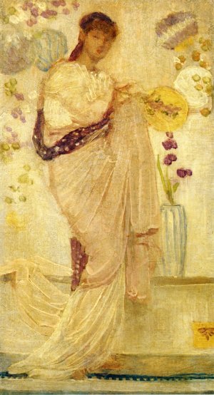 Tanagra Oil painting by James Abbott McNeill Whistler
