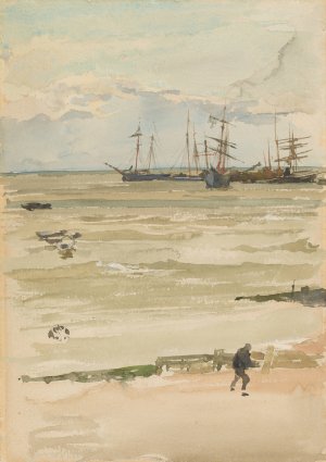 The Anchorage by James Abbott McNeill Whistler Oil Painting