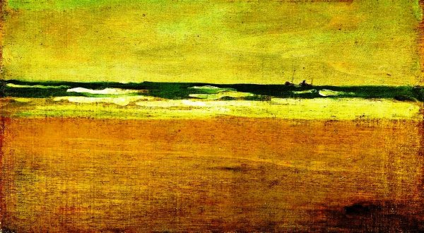 The Angry Sea by James Abbott McNeill Whistler - Hand-Painted Oil Painting Reproduction
