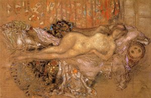 The Arabian Oil painting by James Abbott McNeill Whistler