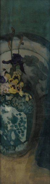 The Blue Girl by James Abbott McNeill Whistler Oil Painting