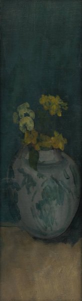 The Blue Girl by James Abbott McNeill Whistler Oil Painting