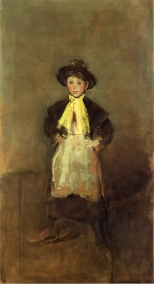 The Chelsea Girl by James Abbott McNeill Whistler Oil Painting