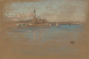 The Church of San Giorgio Maggiore by James Abbott McNeill Whistler Oil Painting