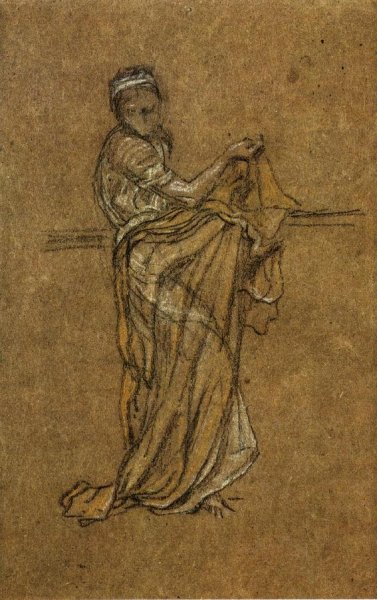 Main Product Photo of The Dancing Girl Painting by James Abbott McNeill Whistler