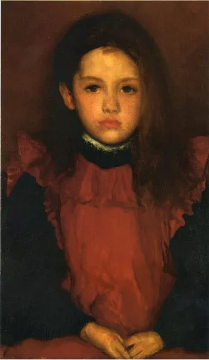 The Little Rose of Lyme Regis Oil painting by James Abbott McNeill Whistler